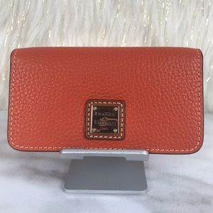 Dooney & Bourke Leather Phone and Credit Card Case
